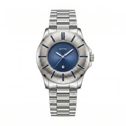 Foster Textured Bezel Watch