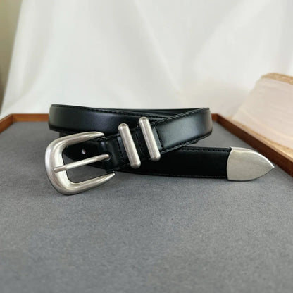Wilder Silver Buckle Belt