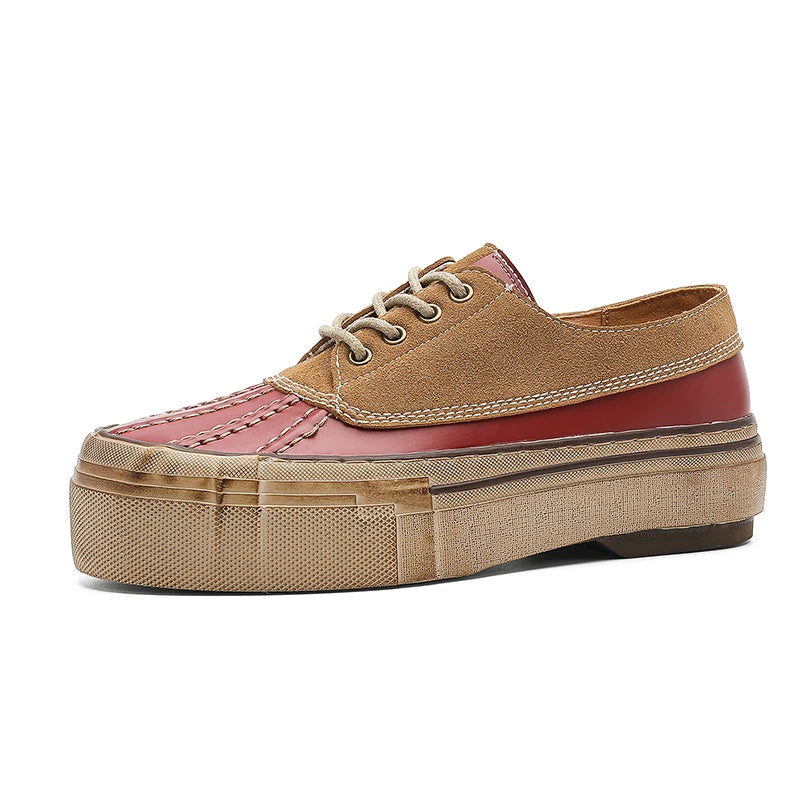 Miles Minimal Leather Sneakers