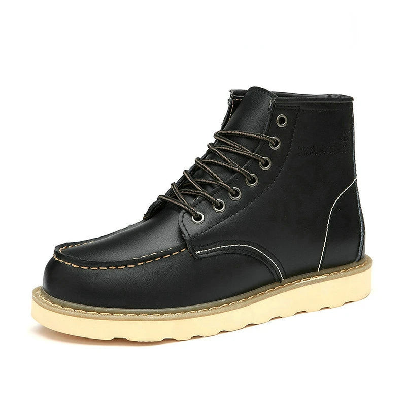 Ridgeway Moc-Toe Leather Boots