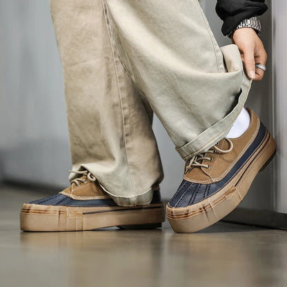 Miles Minimal Leather Sneakers