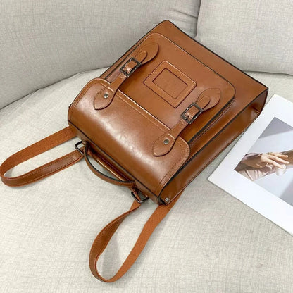 Elowen Genuine Leather Backpack