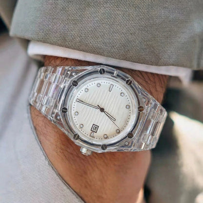 Lucent Clear Resin Watch