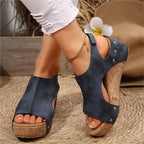 SANTORINI WEDGE SANDAL