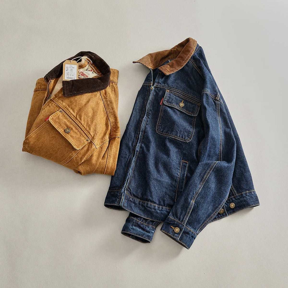 Hudson Contrast Denim Jacket
