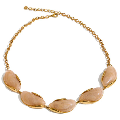 Havana Steel Necklace