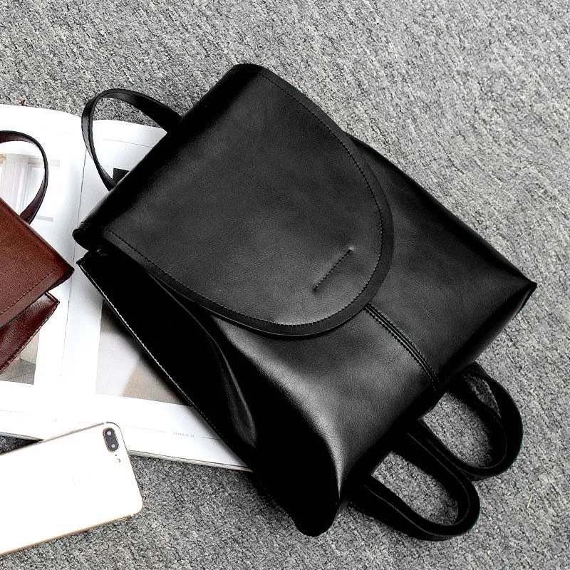 Isolde Genuine Leather Backpack