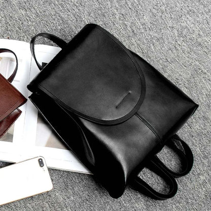 Isolde Genuine Leather Backpack