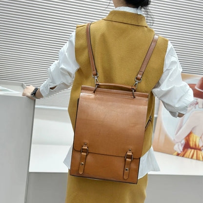 Cordelia Genuine Leather Backpack