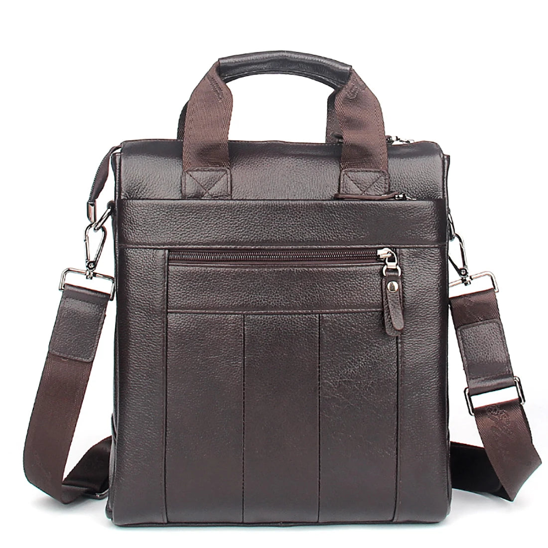 Thatcher Genuine Leather Messenger Bag