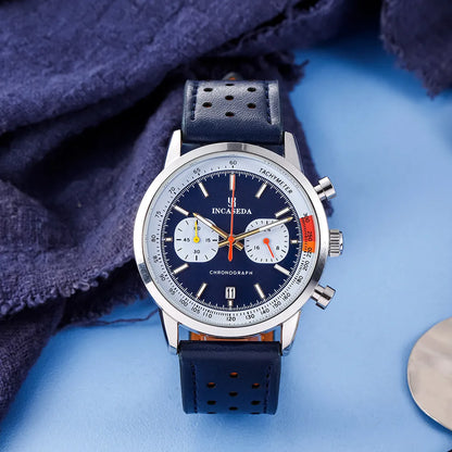 Brennan Leather Chrono Watch