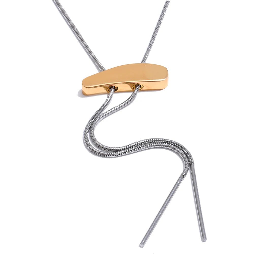 Kai Two-Tone Slide Necklace product shot
