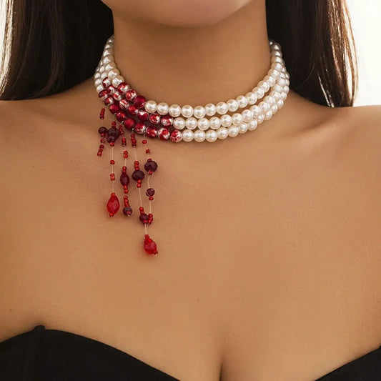 Carmine Necklace