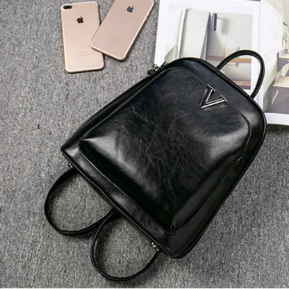 Everly Genuine Leather Backpack