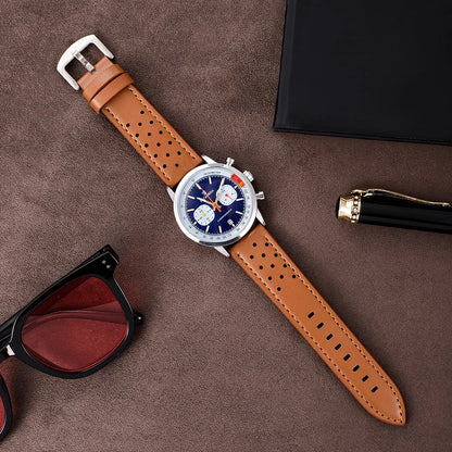Brennan Leather Chrono Watch