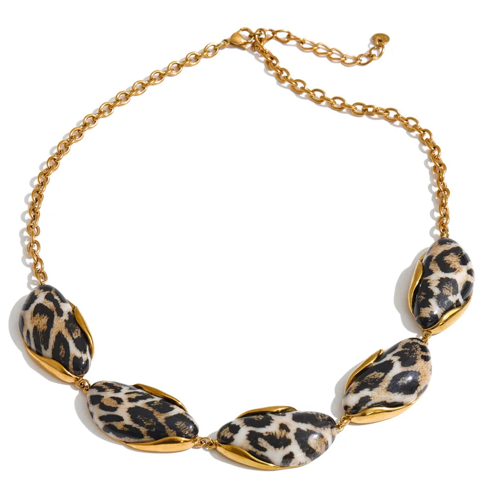 Havana Steel Necklace