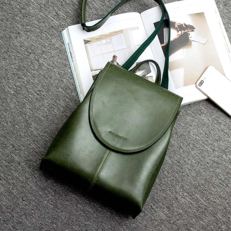 Isolde Genuine Leather Backpack
