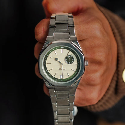 Larkin Cream Subdial Watch