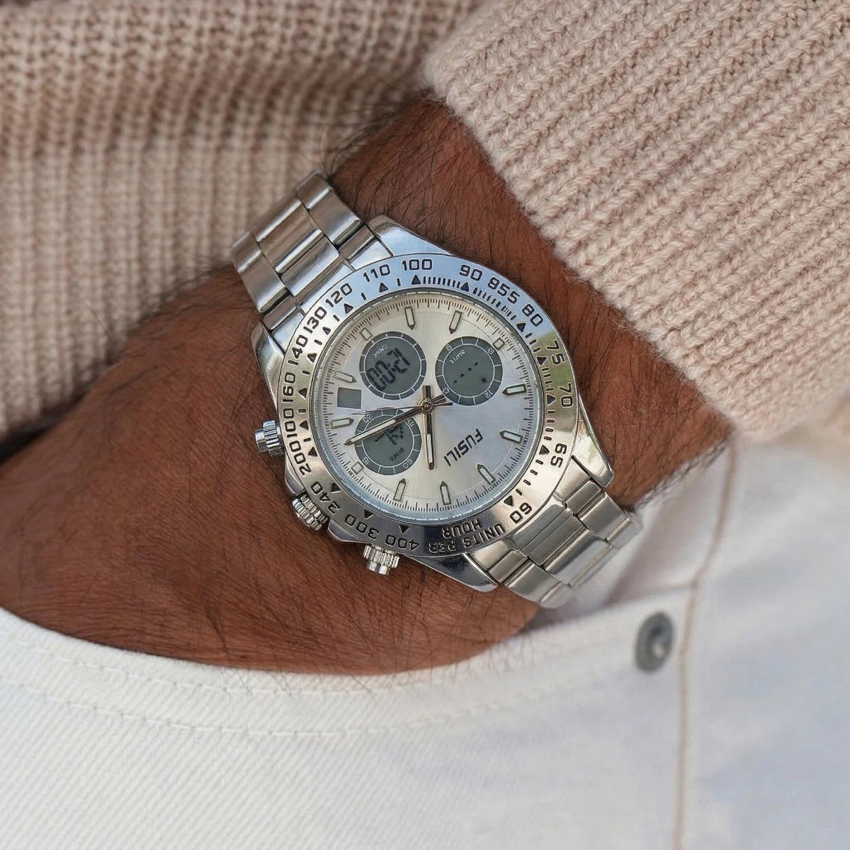 Lawson Digital Chrono Watch