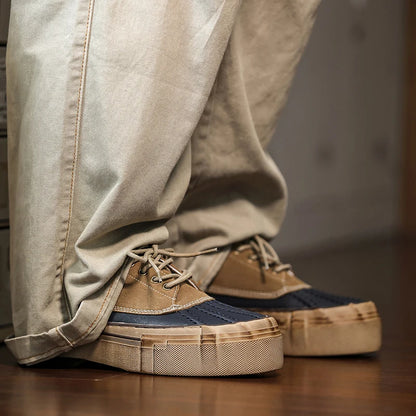 Miles Minimal Leather Sneakers