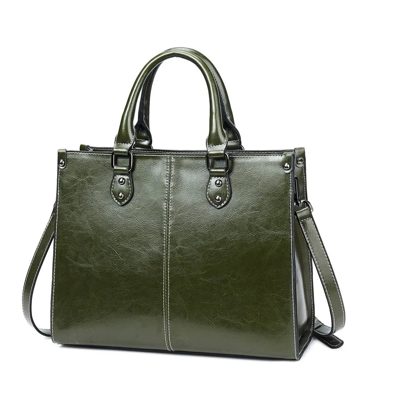 Tamsin Genuine Leather Tote