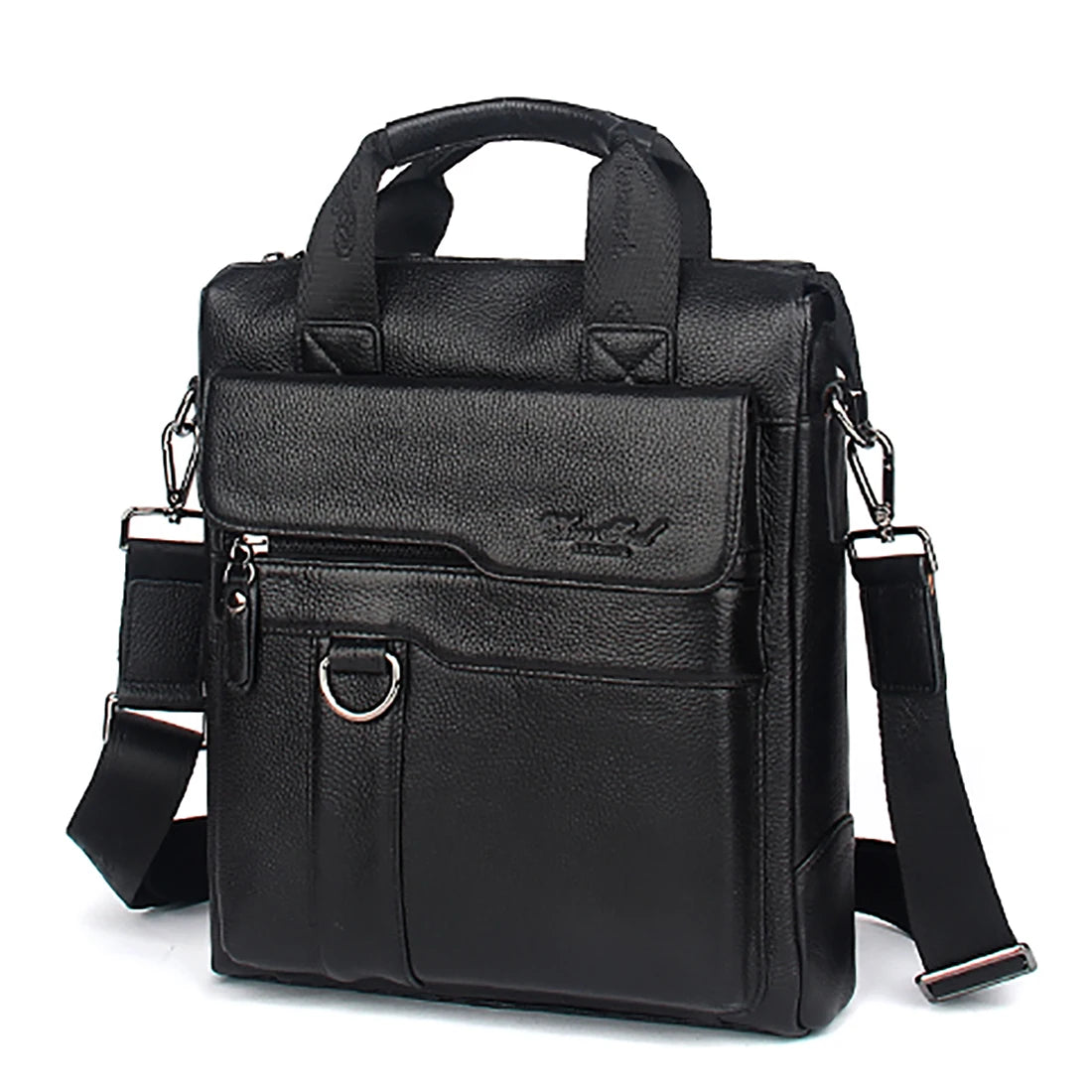 Thatcher Genuine Leather Messenger Bag