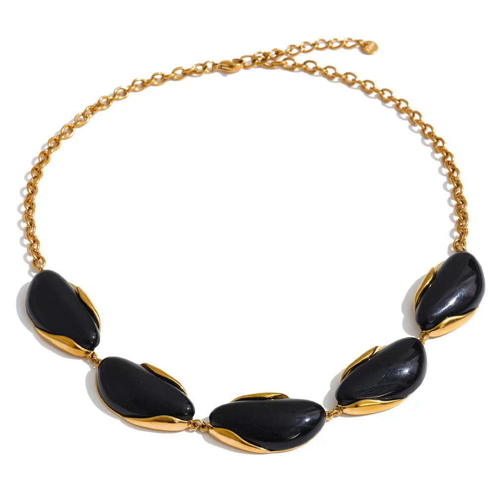 Havana Steel Necklace