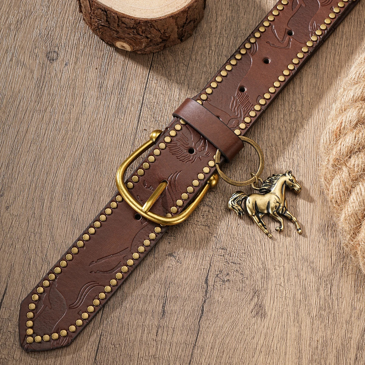 Laredo Western Rivet Belt