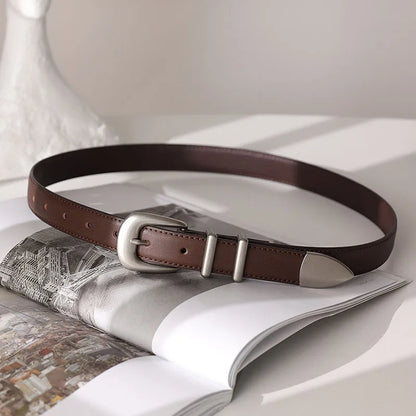 Wilder Silver Buckle Belt