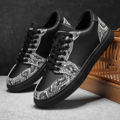 Enzo sneaker in Black, styled