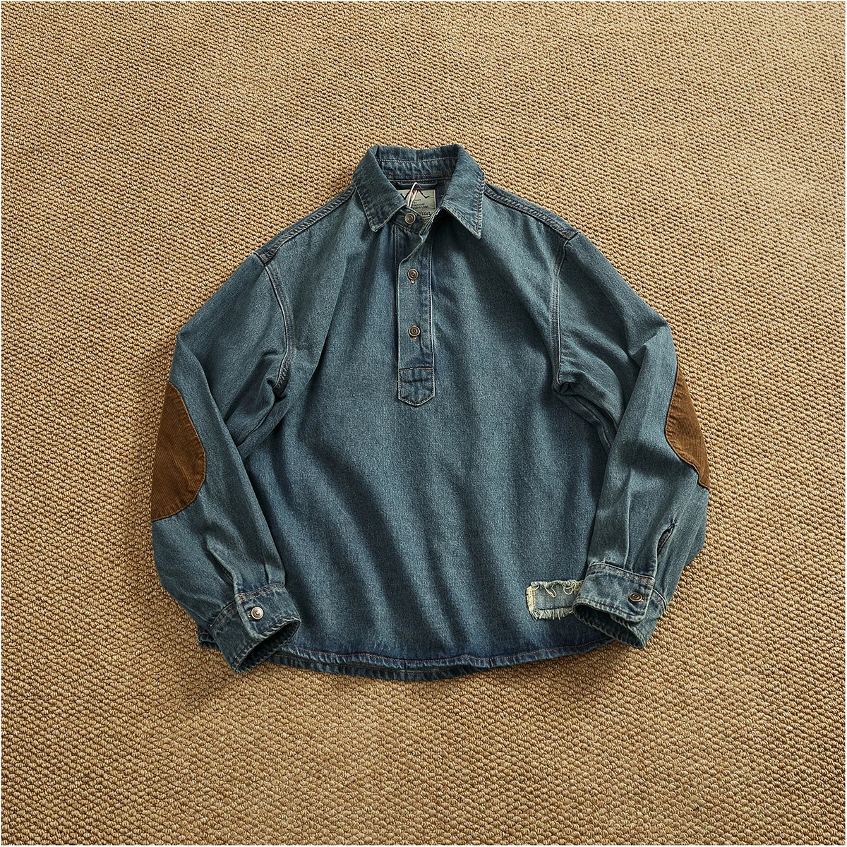 Wyatt Corduroy Denim Shirt