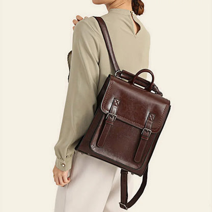 Tenley Genuine Leather Backpack