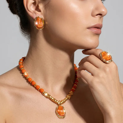 Cortina Acrylic Jewelry Set