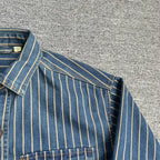 HUDSON STRIPED DENIM SHIRT