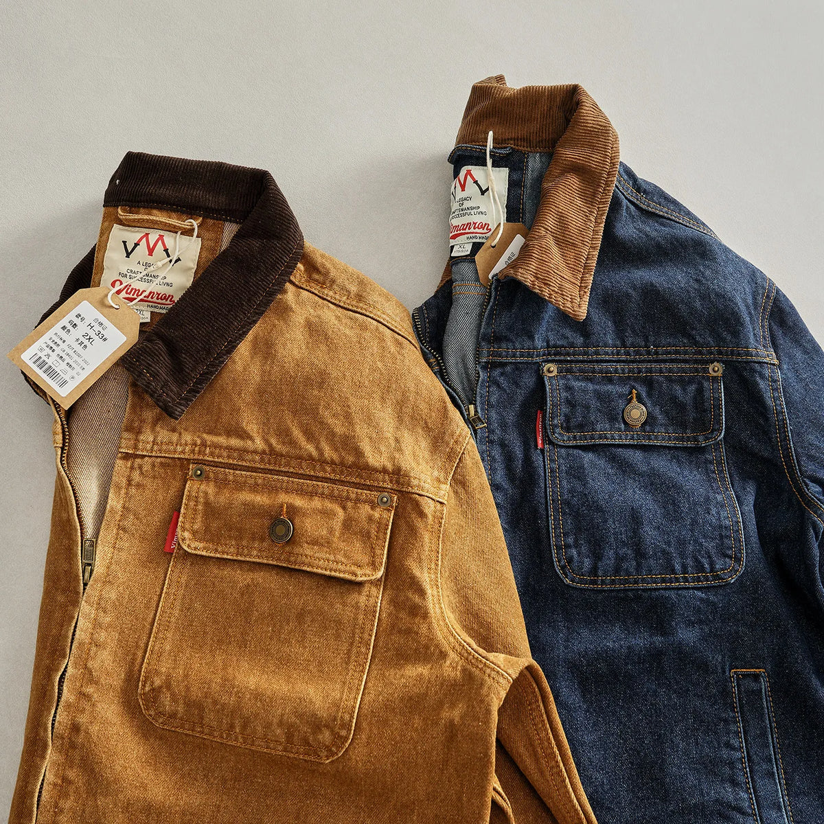 Hudson Contrast Denim Jacket