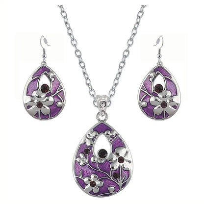 Wisteria violet set