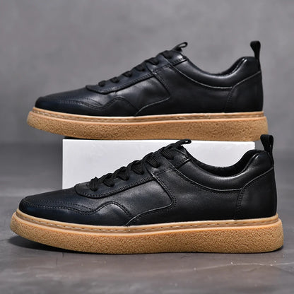 Bryce Chunky Leather Sneakers