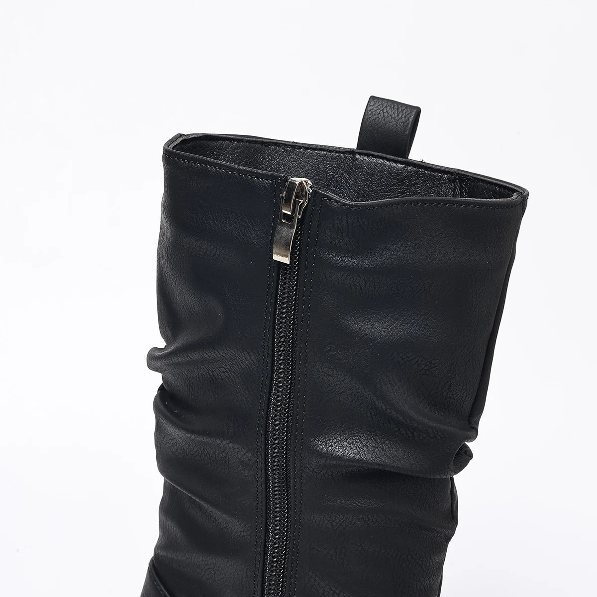 SOREN LEATHER MID-CALF BOOTS