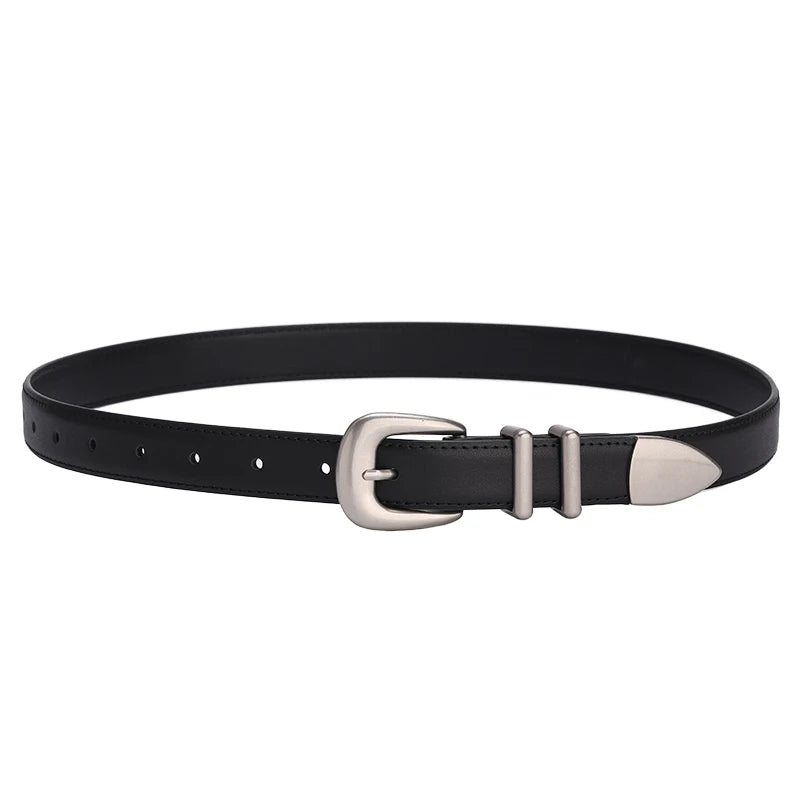 Wilder Silver Buckle Belt