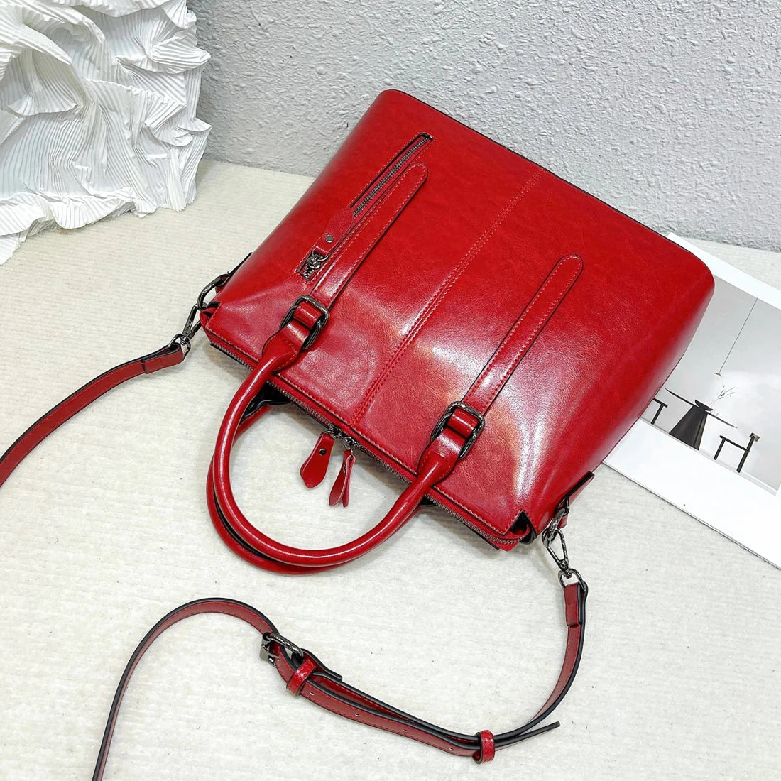 Yardley Genuine Leather Handbag