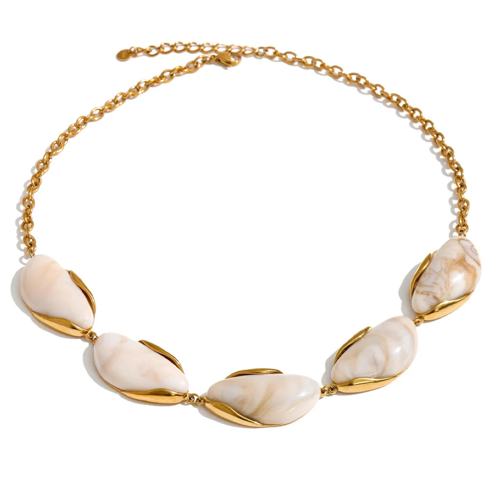 Havana Steel Necklace