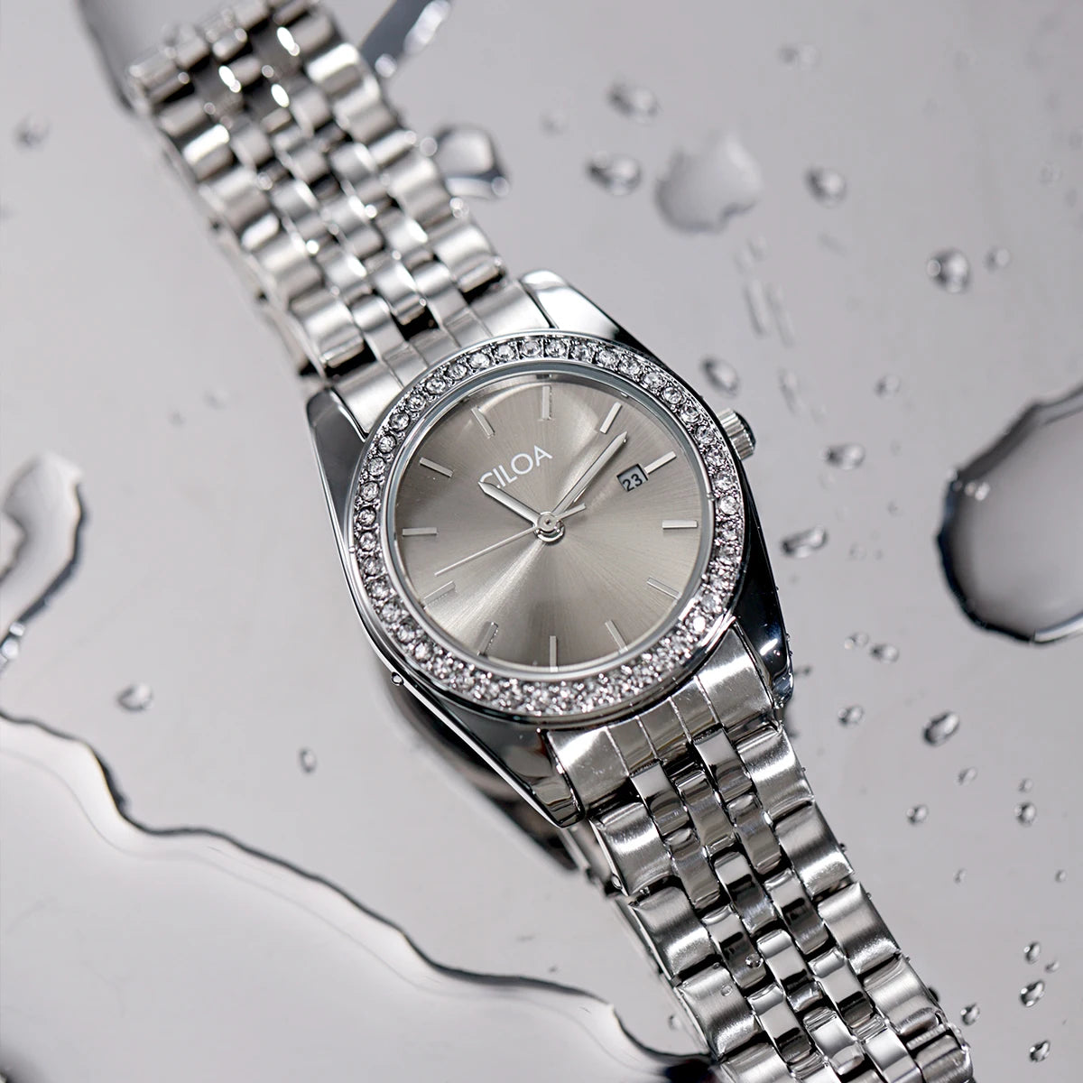 Greta Steel Bracelet Watch