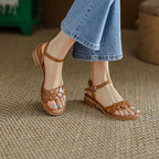 LUNA BRAIDED SANDAL