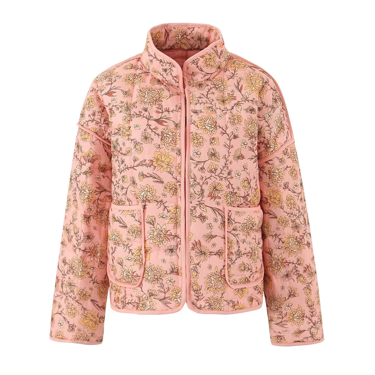 ROSALIE QUILTED FLORAL JACKET