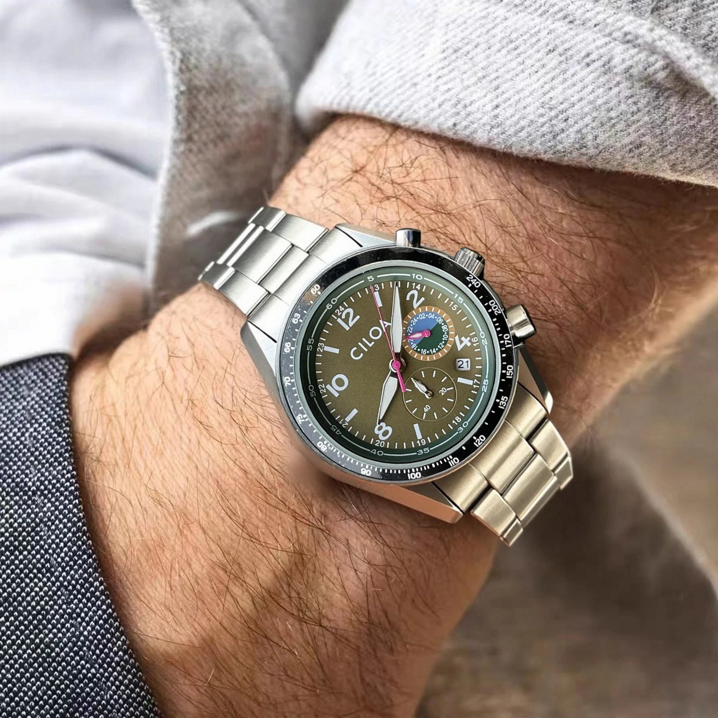 Kingsley Steel Bracelet Watch
