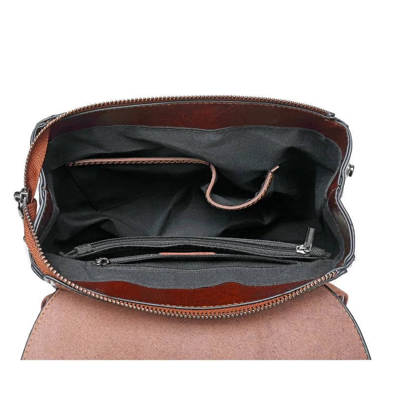 Ainsley Genuine Leather Backpack