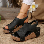 SANTORINI WEDGE SANDAL