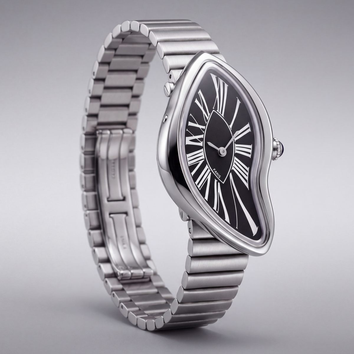 Belmont Sculpted Dial Watch