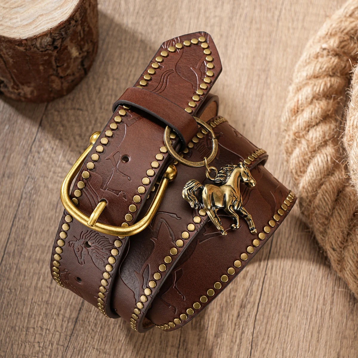 Laredo Western Rivet Belt