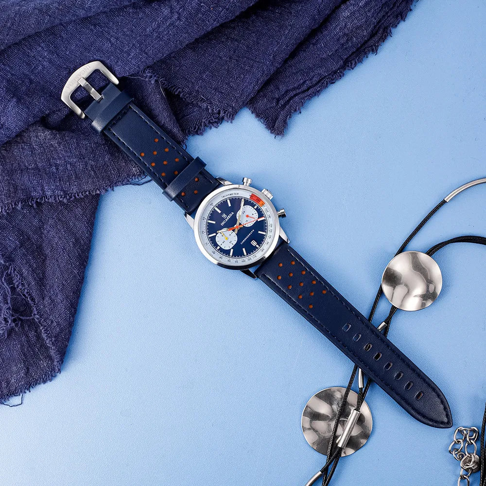 Brennan Leather Chrono Watch